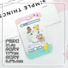 Sujetar Tarjetas de Dibujos Animados de Dopamina Tarjeta de Campus Estudiantil Bolsa para Tarjeta de Comida Cubierta Protectora para Tarjeta de Recogida de Niños Pequeños y Personas Mayores Colgante para el Cuello Venta al por Mayor Duro