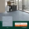 Adesivo de Piso de PVC Mármore Imitação de Azulejo Autoadesivo Impermeável Antiderrapante Couro de Piso Cimento Piso Instalação Direta Espessado Resistente ao Desgaste