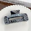 Nuevo Exquisito Clip de Tiburón Pequeño de Acetato con Incrustaciones de Diamantes Mariposa Grande Pinza de Pelo de Moda para la Parte Posterior de la Cabeza