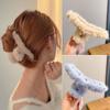 Uma geração de pelúcia postal agarrar hairpin cabelo feminino agarrar temperamento francês grande tubarão clipe sentindo hairpin