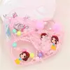 Accesorios para el Cabello de Niños Set de Collar de Kt Cat Princesa Elsa Color Macaron Pulsera para Bebé Niña Regalo de Día Festivo para Niños