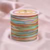 Hilo de Color Teñido Degradado Boting No. Hilo de Jade 72 100m Pulsera de Cuentas Hecha a Mano DIY Hilo Especial para Accesorios Color Completo