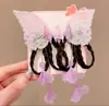 Pasador de Peluquería Antiguo Hanfu con Alas de Mariposa para Niña Accesorios para el Cabello con Borla Antigua Estilo Chino Lindo Pasador con Cinta