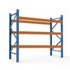 Prateleiras Pesadas para Armazenamento, Prateleiras de Fábrica Multicamadas com Suporte de Carga, Prateleiras em Cantilever de Nível Alto, Porta-Paletes para Armazém e Fábrica