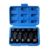 Mangueira de Sensor de Oxigênio Ferramenta de Manutenção Automotiva de 12 Ângulos Conjunto de 6 Peças para Remover Sensor de Oxigênio Ferramenta de Reparo de Carro Conjunto de Chaves