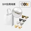 Bolsa DIY Cierre Magnético Fuerte Material de Cobre Engrosado Cierre Magnético de Fuerte Tracción Hebilla Accesorios para Bolsos Hechos a Mano Edición Especial