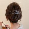 Pinza de Cola de Milano de una Palabra Gigante Pinza Tiburón Pinza de Captura Grande Pinza para el Cabello en la Parte Posterior de la Cabeza para Mujer Tocados de Alta Gama Novedad 2024