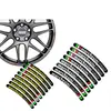 Pegatinas para buje de rueda Marchesini resina de cristal 3D pegatinas de modificación de motocicleta impermeables y resistentes al sol pegatinas para coche modificación de buje de rueda