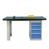 Bancada antiestática pesada laboratório fábrica oficina console bancada de manutenção bancada de montador bancada pesada