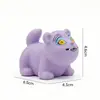 Brinquedos de Vinil para Crianças, Brinquedos Squishy, Bonecos de Vinil de Animais de Chá de Leite, Patinho Amarelo Parque de Diversões Brinquedos de Banho