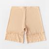 Especial Transfronterizo Europeo y Americano Talla Grande Encaje Encaje Pantalones de Seguridad Talla Grande Modal Ajustados Shorts Antirozaduras