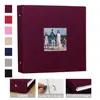 Clipe de Ferro com Capa de Tecido Manicai 16 polegadas DIY Adesivo Armazenamento de Espécimes Álbum de Fotos Álbum de Fotos Transfronteiriço Estoque Pronto