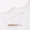 Cadena de extensión de acero de titanio, pulsera de perlas ajustable, cadena de extensión para collar, cadena para clavícula, cadena de cola, accesorios de cadena con cierre de langosta