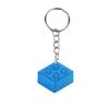 Chaveiro Série Blocos de Montar Desenho Animado Fofo Decoração de Mochila Escolar Chaveiro Transfronteiriço com