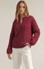 2026 Novo site independente de roupas femininas transfronteiriças da Amazon eBay moda suéter de malha torcida gola V manga longa