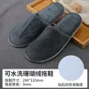 Pantuflas desechables antideslizantes de vellón de coral para hotel y casa de huéspedes, engrosadas para uso doméstico, adecuadas para invitados, y para belleza y calidez en otoño e invierno; disponible al por mayor