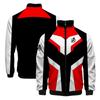 Nuevo Traje Cuántico Impresión Digital 3D Vengadores 4 Sudadera a Todo Color Cuello Alto Chaqueta con Cremallera Sudadera
