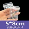 Bolsas de Empaque Transparentes Auto-Sellables OPP para Joyería, Manualidades, Cadenas de Cuentas, Imanes para Refrigerador, Empaque de Plástico, Bolsas Transparentes Auto-Sellables