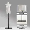 Tienda de Ropa Maniquí Plano Estilo Coreano Accesorios Maniquí de Medio Cuerpo Femenino Pantalla de Ventana Maniquí de Cuerpo Completo Soporte de Exhibición