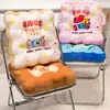 Cojín de Asiento de Cachorro Lindo, Cojín de Peluche, Cojín Cuadrado para Banco de Aula, Cojín de Sofá, Esterilla de Piso para Futón, Cojín para Ventana de Mirador