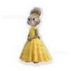Zootopia 2 Zuecos Combinados Zapato Flor DIY Accesorios Anime Dos Dimensiones Mochila Colgante Acrílico Exquisito