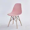 Silla de comedor de plástico para el hogar, silla de plástico moldeado de una sola pieza, adecuada para restaurantes, fondas y puestos de comida, apilable, diseño simple con respaldo