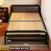 Cama Plegable 1.5m Cama Individual para Adultos, Cama Pequeña para el Hogar, Cama Temporal para Invitados, Nuevo Modelo 2026, Cama Extra para Dormitorio, Cama de Tablero Duro