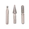 Suministro de origen accesorios para uñas mini varilla de lijado de diamante cabeza redonda mango corto cabeza de lijado pequeña bola redonda cabeza redonda cabeza de lijado triangular