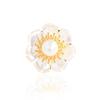 Série de Novos Produtos Agulha de Broche Estilo Coreano Moda Elegante Versátil Zircônia Pequena Flor de Gola Borboleta Formato Broche Acessórios