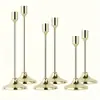Candelabros de Estilo Europeo, Decoraciones de Mesa para Cena a la Luz de Velas en Restaurantes Occidentales, Portavelas, Portavelas para Salones de Banquetes de Bodas en Hoteles