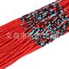 2mm Porcelana tallada Vidrio degradado Cuentas sueltas Accesorios DIY Cuentas de cristal transparente Cuentas Estilo chino Cuentas de colores