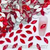 4*8mm Fondo Plano Joyería de Diamantes para Uñas Estilo Sirena Rosa Transparente Joyería Versátil para Uñas Joyería para Uñas Diamante Venta al Por Mayor