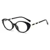 Moda Transfronteriza Metal Tejido Decorativo Espejo Plano Nuevo Elegante Accesible Lujo Nicho Gama Alta Espejo Plano F6041