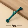 Botones planos hechos a mano con forma de cola de golondrina, estilo chino tradicional Hanfu, ropa de las dinastías Ming y Song, botones decorativos retro