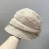 Boina para Mujer que Hace que la Cara Parezca Más Pequeña, Transpirable, Elegante, Versátil Sombrero de Sol, Sombrero Plegable con Calados para Protección Solar de Verano
