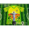 Serie Especial de Uniformes de Fútbol para Adultos de Manga Corta de Jersey Brasileño al por Mayor