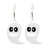 Brincos de Halloween Transfronteiriços Fantasma Caveira Joias Personalizadas Liga Abóbora Brincos de Desenho Animado Europeus e Americanos Conjunto Amazon
