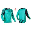 Traje de Carrera de Manga Larga Bicicleta de Montaña Campo Traviesa Secado Rápido Camisa Cultural Tld Traje de Descenso Fox Traje de Ciclismo Superior