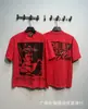 Camiseta de Verano Unisex de Cuello Redondo y Manga Corta, Holgada y Casual, Estilo High Street, con Estampado de Letras de Pedrería Retro
