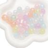Cuentas Acrílicas Estilo Japonés Perlescentes de Sirena con Agujero para Ensartar, Materiales para Pulsera Hecha a Mano DIY