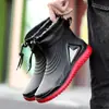 Botas de Chuva Masculinas para Todas as Estações, Cano Médio, Sapatos Aquáticos para Plantio de Arroz, Pesca e Travessia, Botas de Chuva para Lavagem de Carro Masculina, Antiderrapantes, Botas Aquáticas para Pesca ao Ar Livre