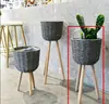 Suporte de Flores Simples para Sala de Estar, Suporte de Flores de Chão para Varanda, Suporte Alto para Plantas Verdes, Prateleira de Armazenamento, Suporte de Flores de Chão para Uso Doméstico, De Madeira