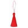 Borla Corta Gorda de 8cm Decoración Colgante de Borla 32 Colores Marcador de Seda Helada Disco U Pequeña Decoración Colgante de Borla Fabricante de Ropa Venta al por Mayor