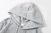 Sudadera con capucha casual impresa de terciopelo fino, nueva para otoño e invierno 2025, transfronteriza, para hombres y mujeres