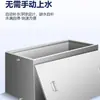 Tanque de agua de acero inoxidable engrosado 304, tanque de almacenamiento de agua para el hogar, tanque de almacenamiento de agua para baño, tanque de almacenamiento de agua sin torre
