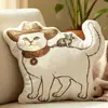 2026 Nueva Almohada Rellena de Plumas con Forma Irregular Transfronteriza Europea y Americana con Patrón de Impresión Digital, Almohada Casera Casual y Cómoda