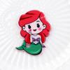 Parche de helado de arena movediza para teléfono móvil de Blancanieves para funda de teléfono móvil con pegamento que gotea, horquilla para niños, parche de dibujos animados DIY