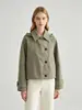 Marca Z, comercio exterior, transfronterizo, en stock, estilo europeo y americano, ropa de mujer ZA, nueva colección 2026, chaqueta cortavientos con capucha estilo capa con cremallera