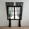Novo espelho redondo flor renda pastoral francesa cortina sala quarto varanda janela de sacada tela de janela semi-sombreamento fabricantes transfronteiriços