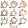 Pulsera de goma de mascar para bebés de Amazon, de grado alimenticio, con forma de animal, juguete para la dentición, disponible en stock.